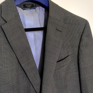 Tommy Hilfiger Gray Wool 40R Men's sport coat, blazer